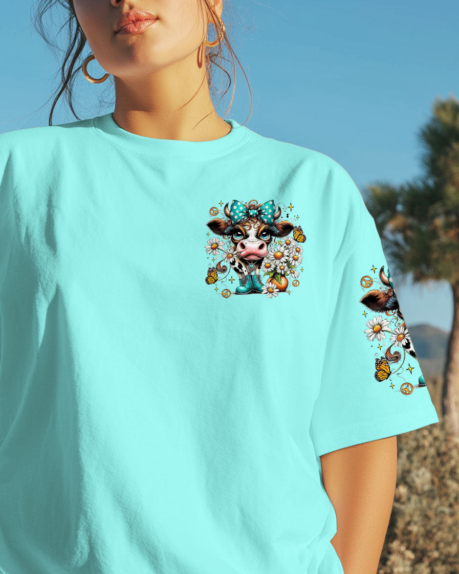 I'M NOT A HOT MESS COW ALL OVER PRINT  - TLTR1807252