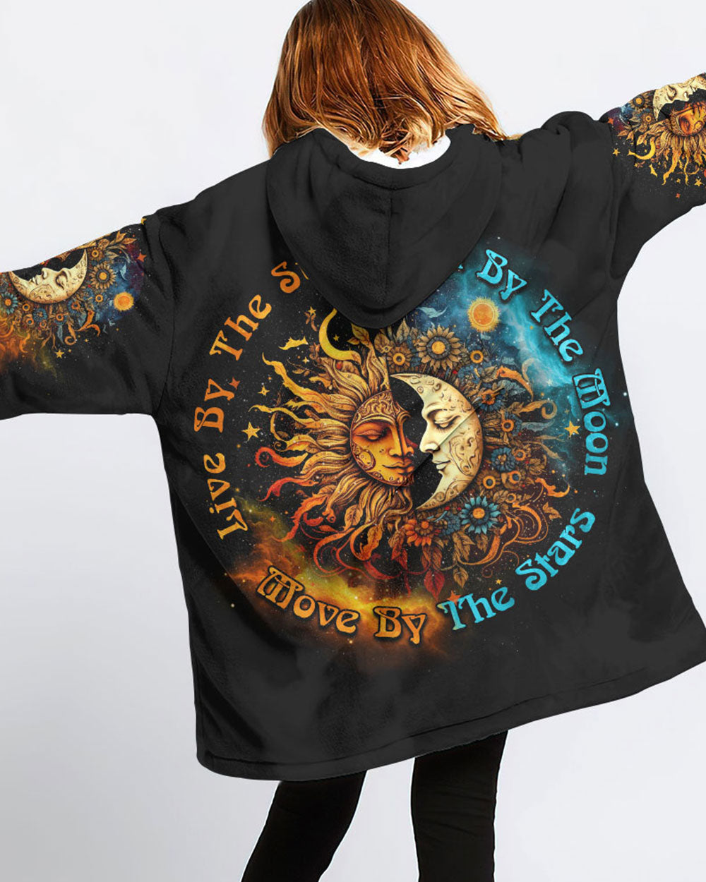 LIVE BY THE SUN SHERPA BLANKET HOODIE - TYTM2702237