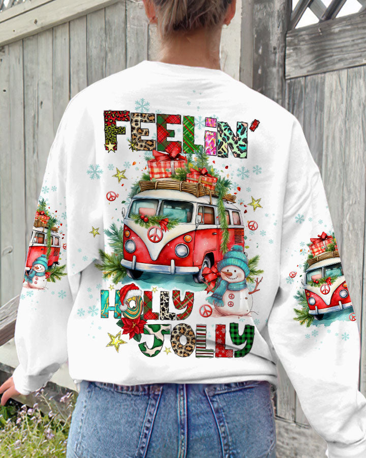 FEELIN' HOLLY JOLLY CHRISTMAS ALL OVER PRINT - TLTW1309234