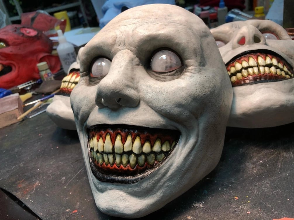 Creepy Halloween Mask Smiling Demons Horror Face(BUY 2 FREE SHIPPING)
