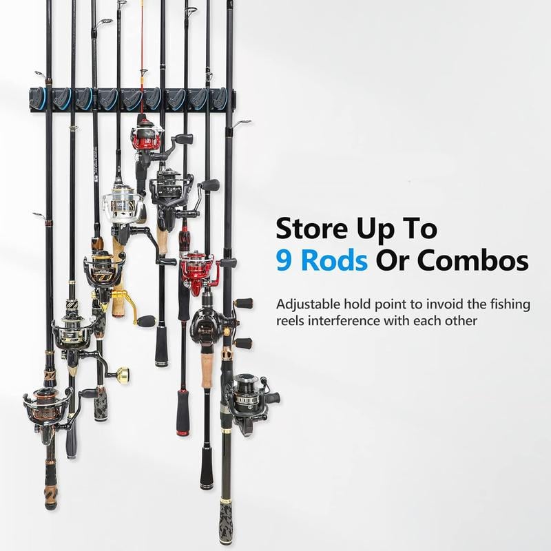 🔥LAST DAY 49% OFF - Wall Mounted Fishing Rod Rack