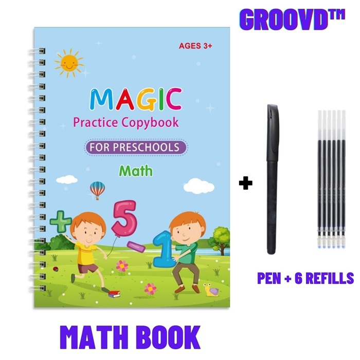 Thegroovd Magic Groove Books - Children’s Magic Copybooks