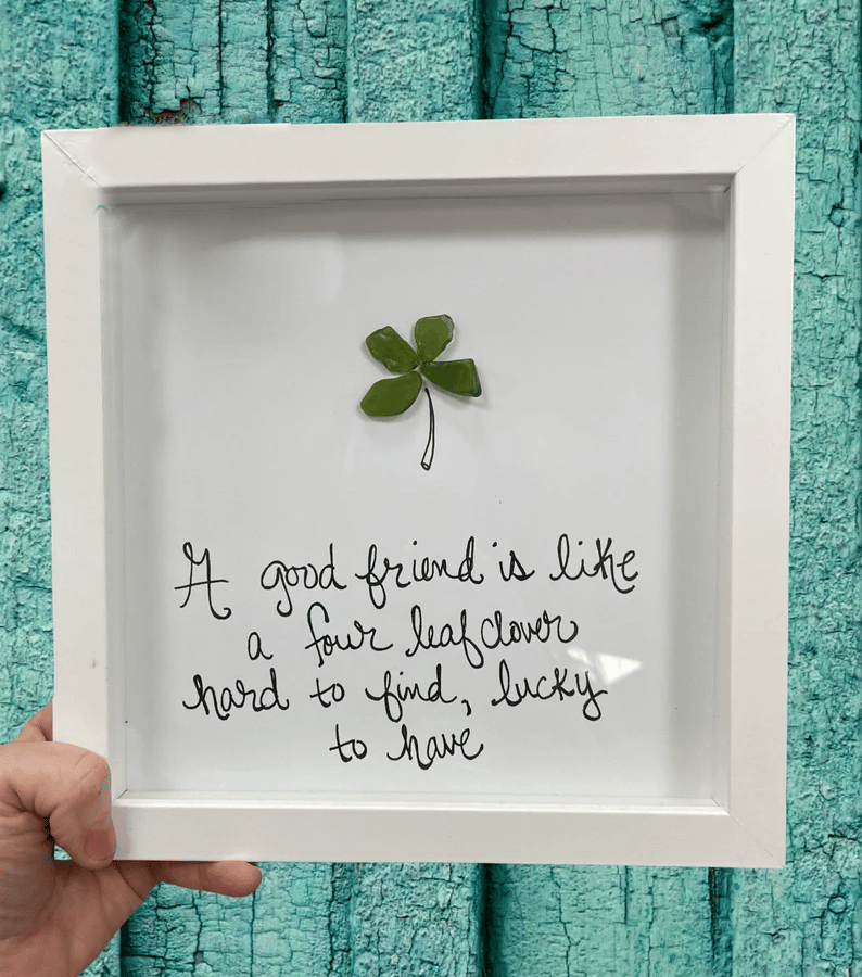 Friendship sea glass🖐️Handmade