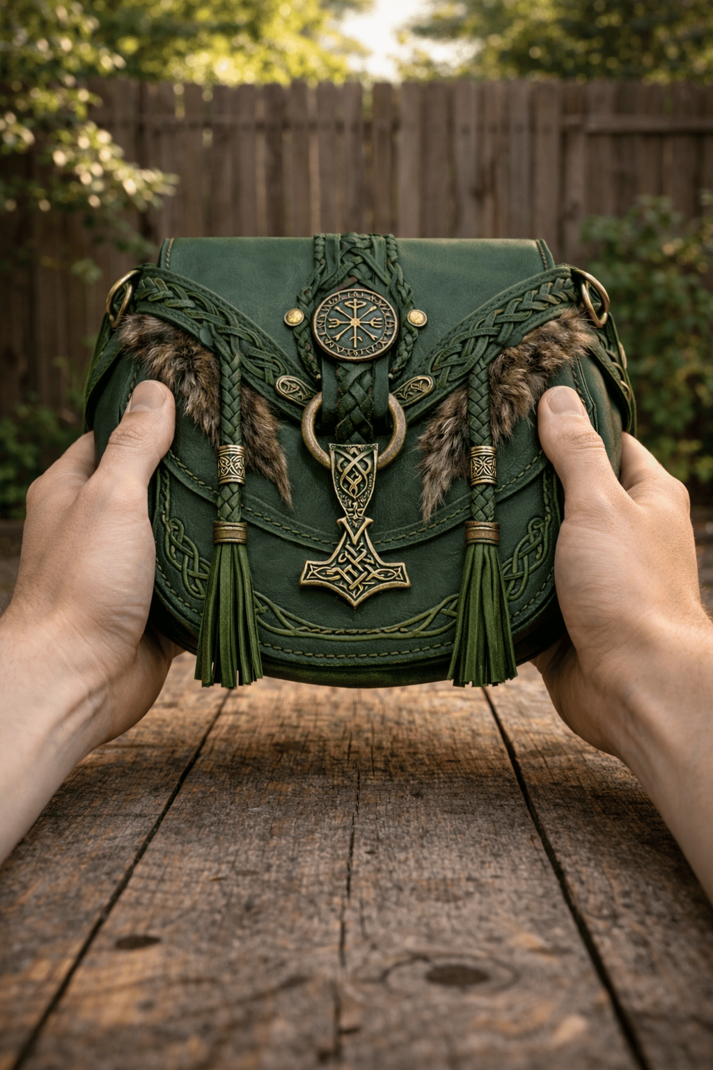 ⚔️ 👜Nathan's Viking Bags - 💕Perfect for men and women who love travel and adventure (✨Crossbody Strap Included)