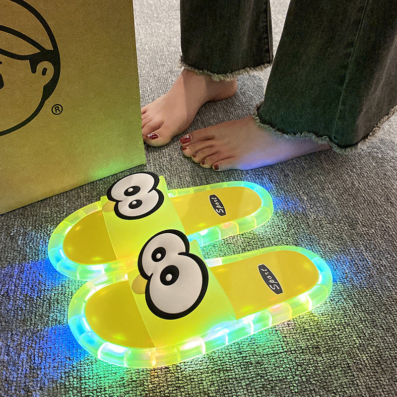 👣New Arrivals at Special Prices👣Cute slippers with cartoon motifs that glow