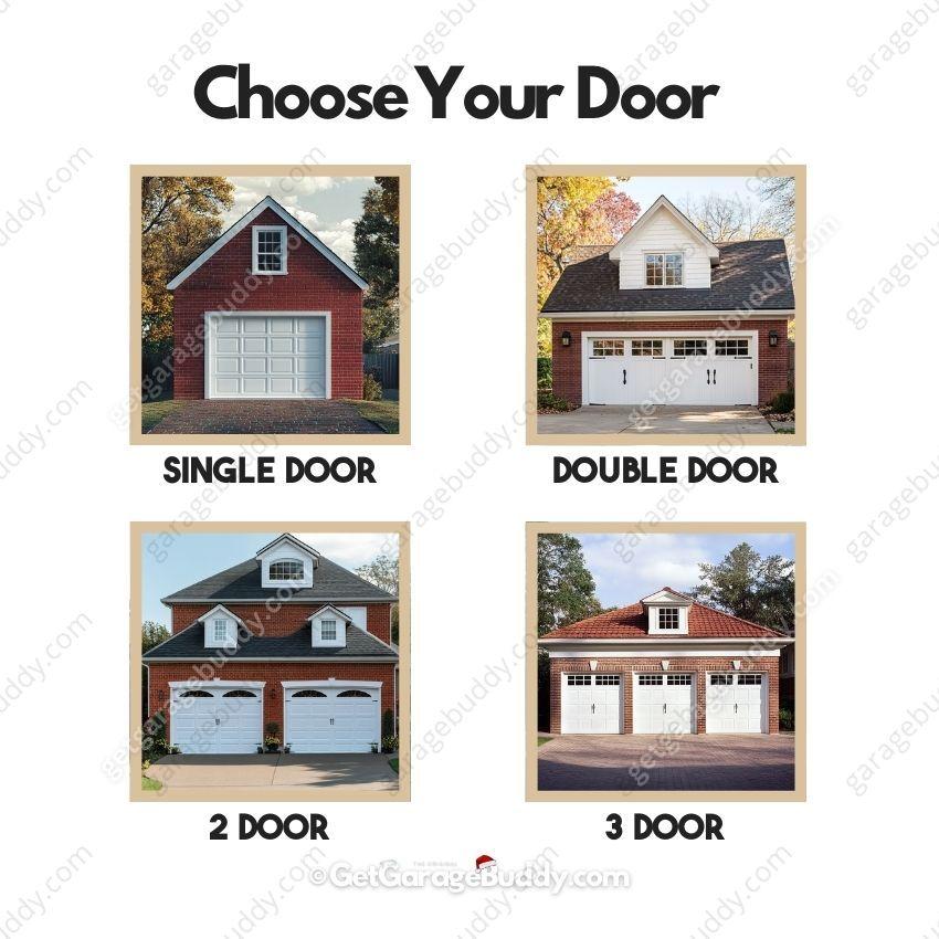 Garage Buddy | Christmas Choo-Choo | Christmas Garage Door Cover