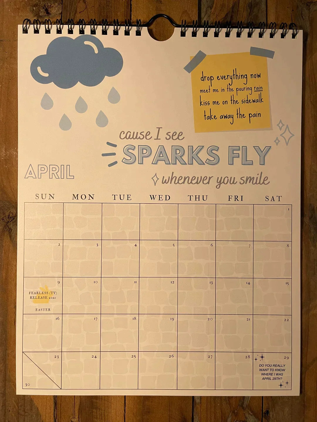 🎤Now we've dropped the 2025 TS Lyrics Calendar!