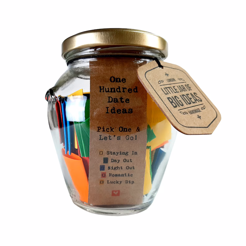 ❤100 Date Ideas Jar