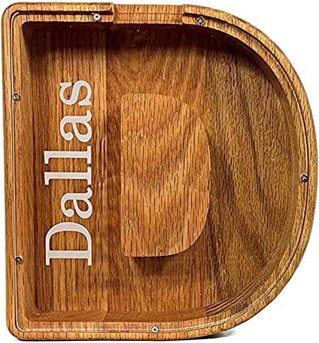 🔥 Last Day 40% OFF – Customize Letter Piggy Bank-Wood Gift For Kids