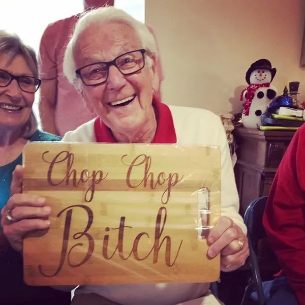 🔥LAST DAY 50% OFF - 🎁Chop Chop Bitch - Funny Cutting Board🤣