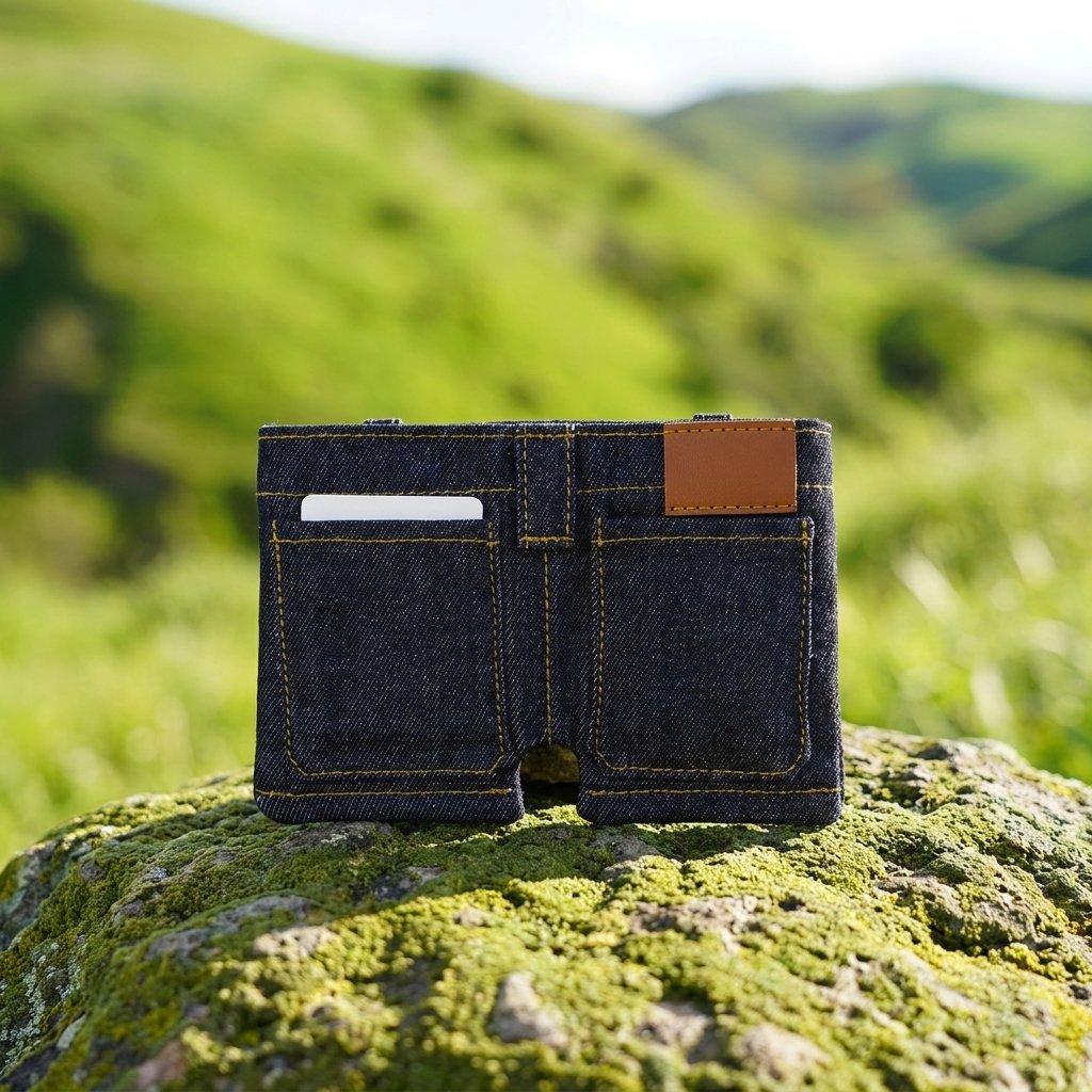 🔥Last Day 49% OFF - 🧵 My Handcrafted Denim Wallet
