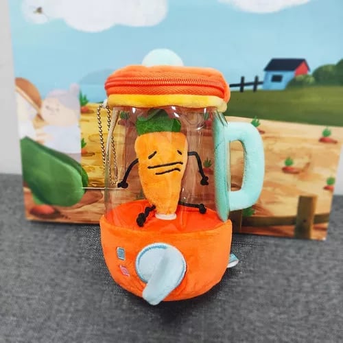 🥕 Carrot Squeezer Plush Doll – The Cutest Stress Reliever! 🧸