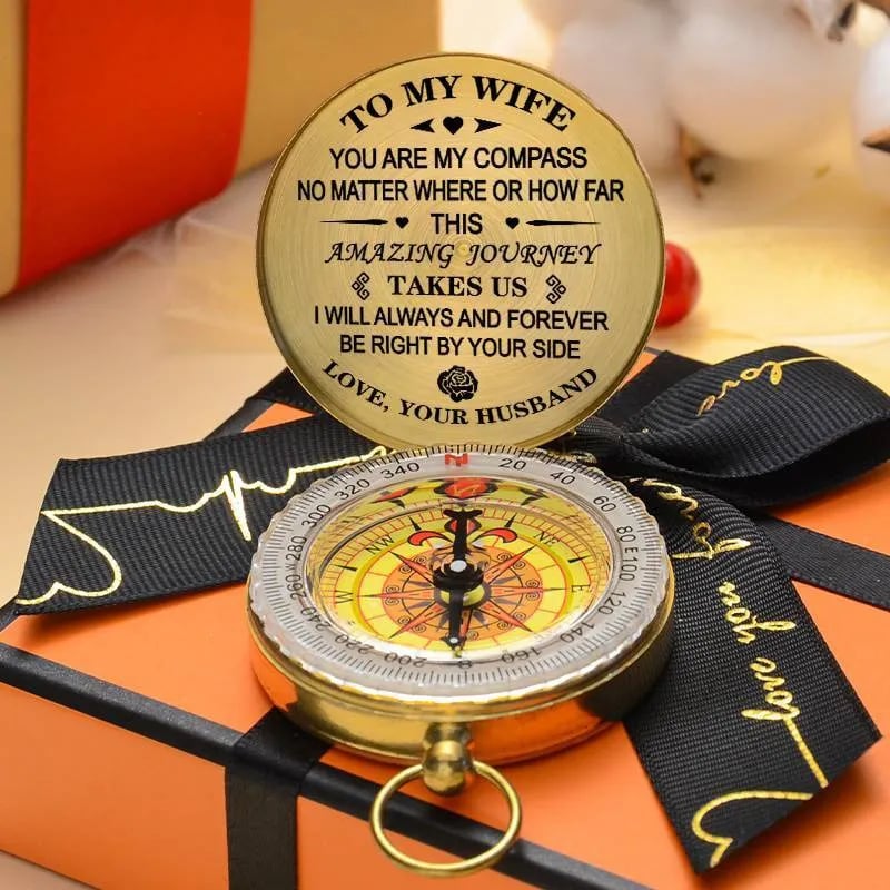 🎁Christmas Gift-🧭Enjoy The Ride - Compass