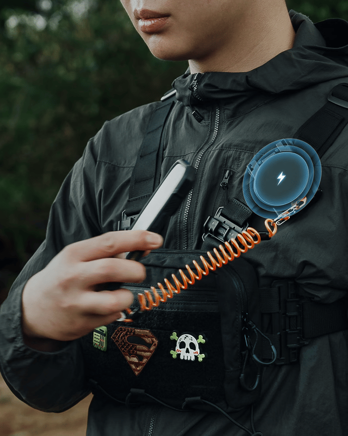 Quick-Release Magnetic Phone Mount for Straps