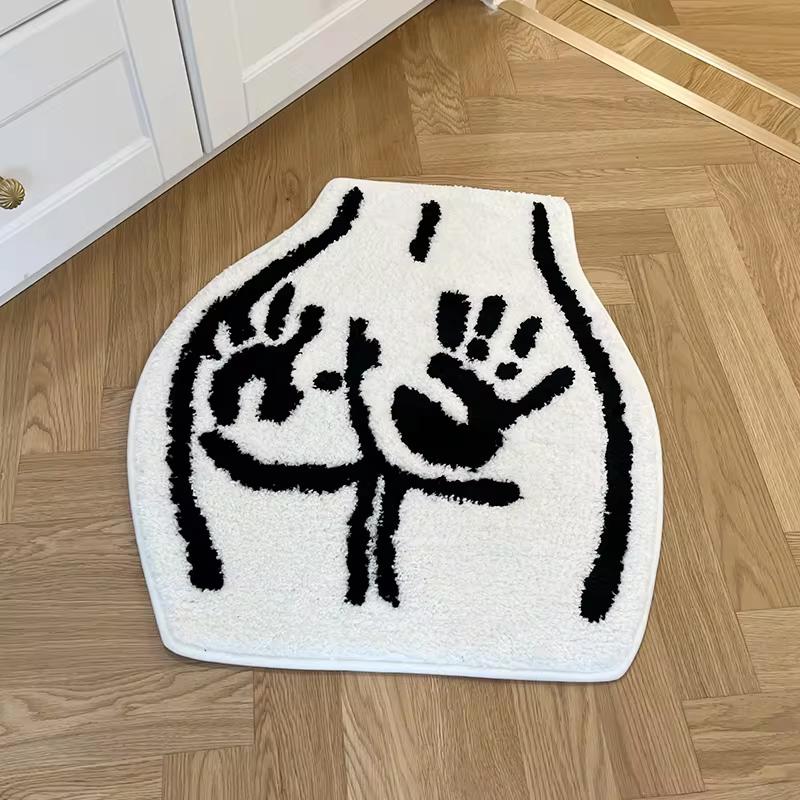 🎁2025 New Year Promotion 49% OFF!💥 -Bathroom Rugs Soft Tufted Rugs Non-Slip Absorbent Handmade Rugs