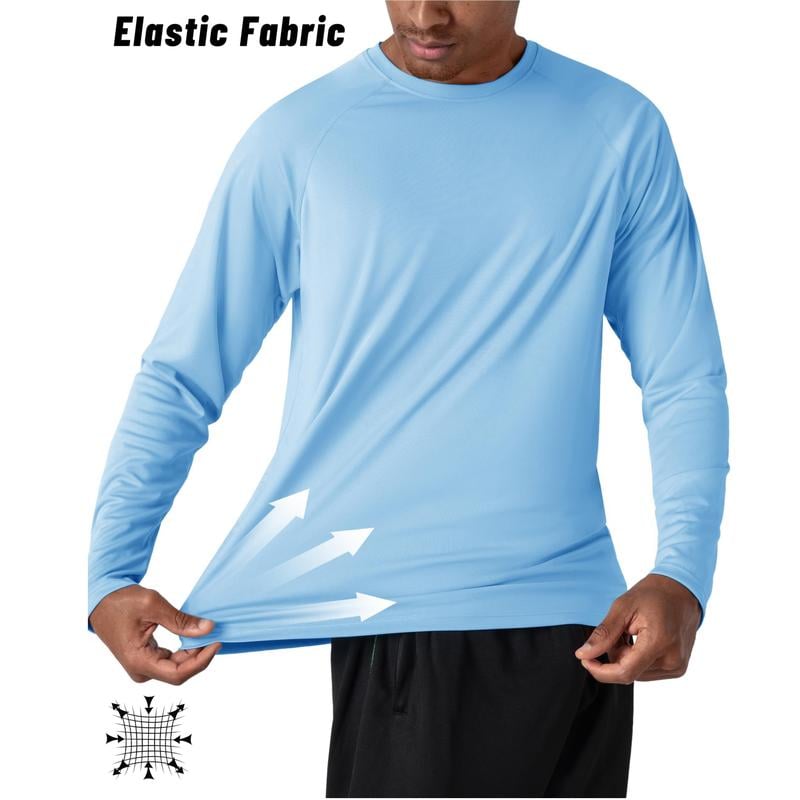 🏆#1 Bestselling-🔥Men's UPF 50+ Long Sleeves Shirts Quick Dry Lightweight T-Shirt