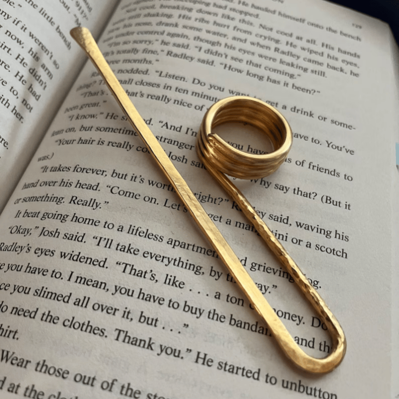 🔥2025 Hot Sale 49% OFF - Book Holder Ring Bookmark