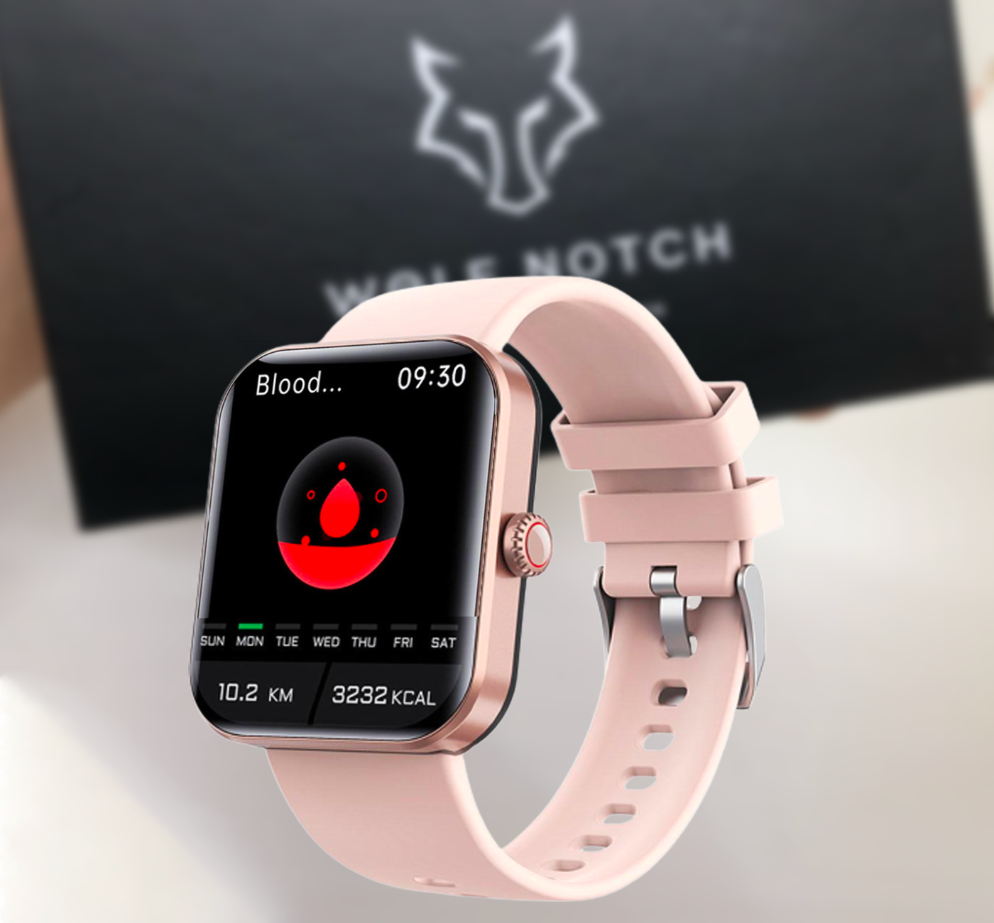 Wolf notch The Suga - Painless Blood Sugar Measurement