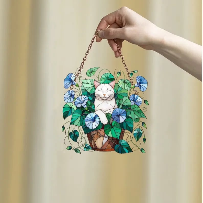 🔥LAST DAY 50% OFF - 💐 Art Flower Basket Pendant 🏡