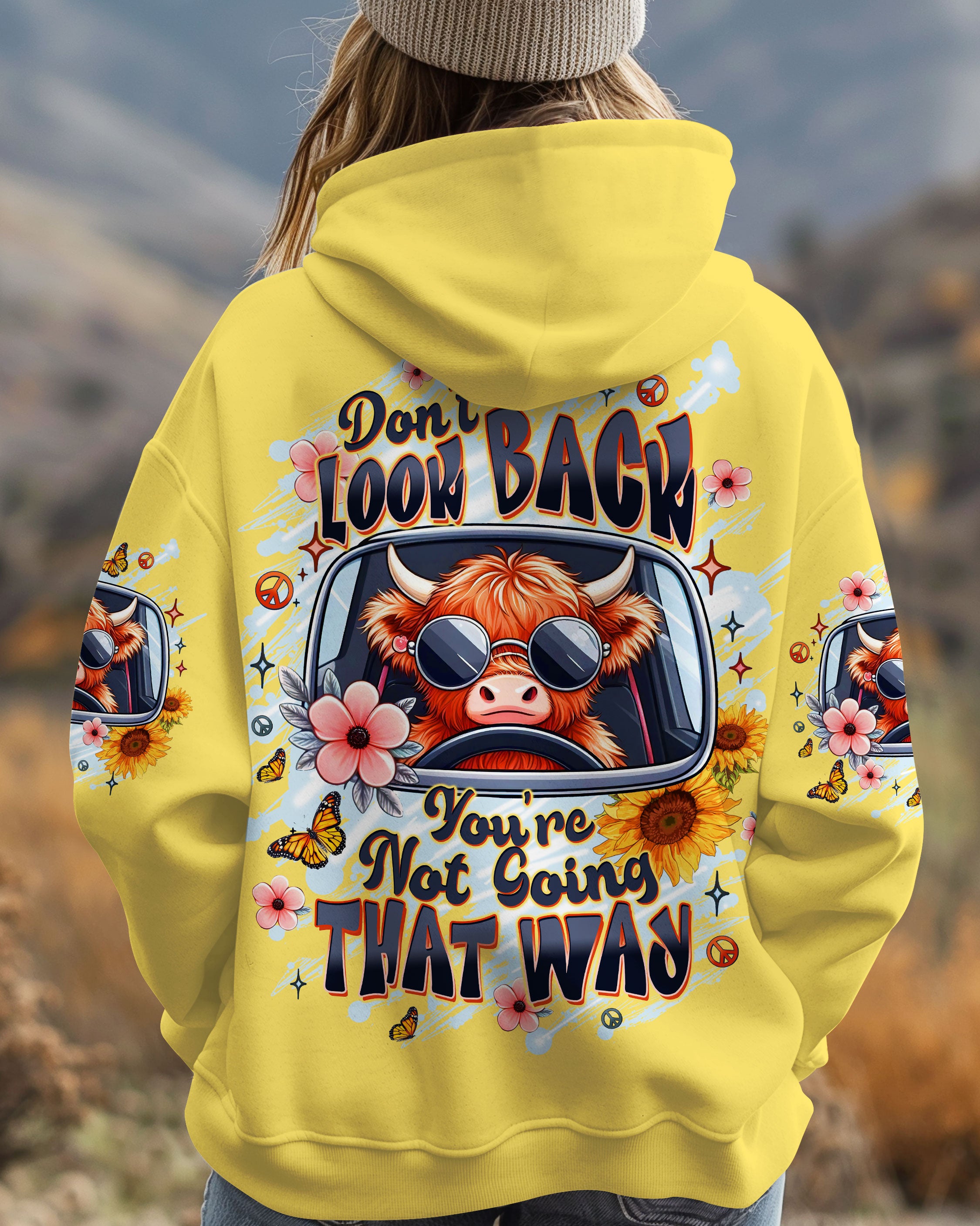 DON'T LOOK BACK COW ALL OVER PRINT - TLTW2008253