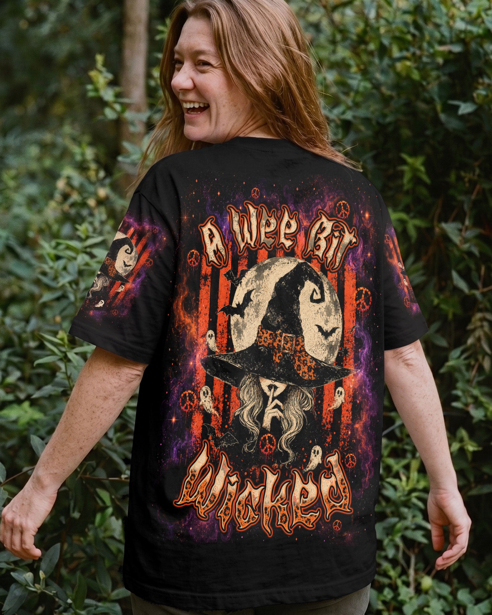 A WEE BIT WICKED WITCH HALLOWEEN ALL OVER PRINT - TLTW1607263