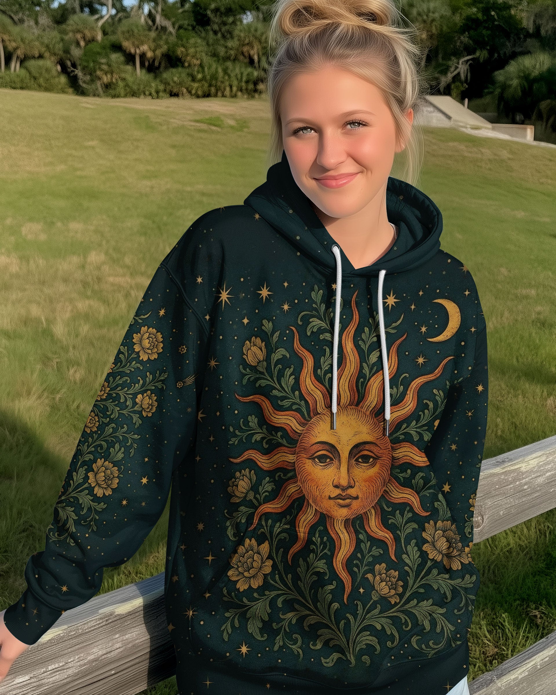 SUN AND MOON MYSTIC BLOOM  ALL OVER PRINT - TLTW2511253