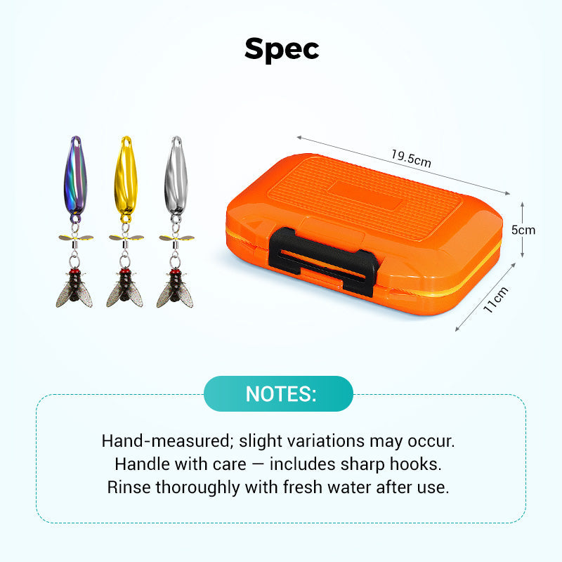 🎣🔥50% OFF!! ✨🎁Metal propeller fishing lure for catching fish✨
