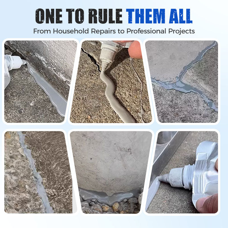 🛠️ BUY 2 GET 1 FREE! 💪 Extra-Strength Concrete Crack Adhesive – New Formula, Long-Lasting Bond & Easy Application for Driveways & Walls 🏠