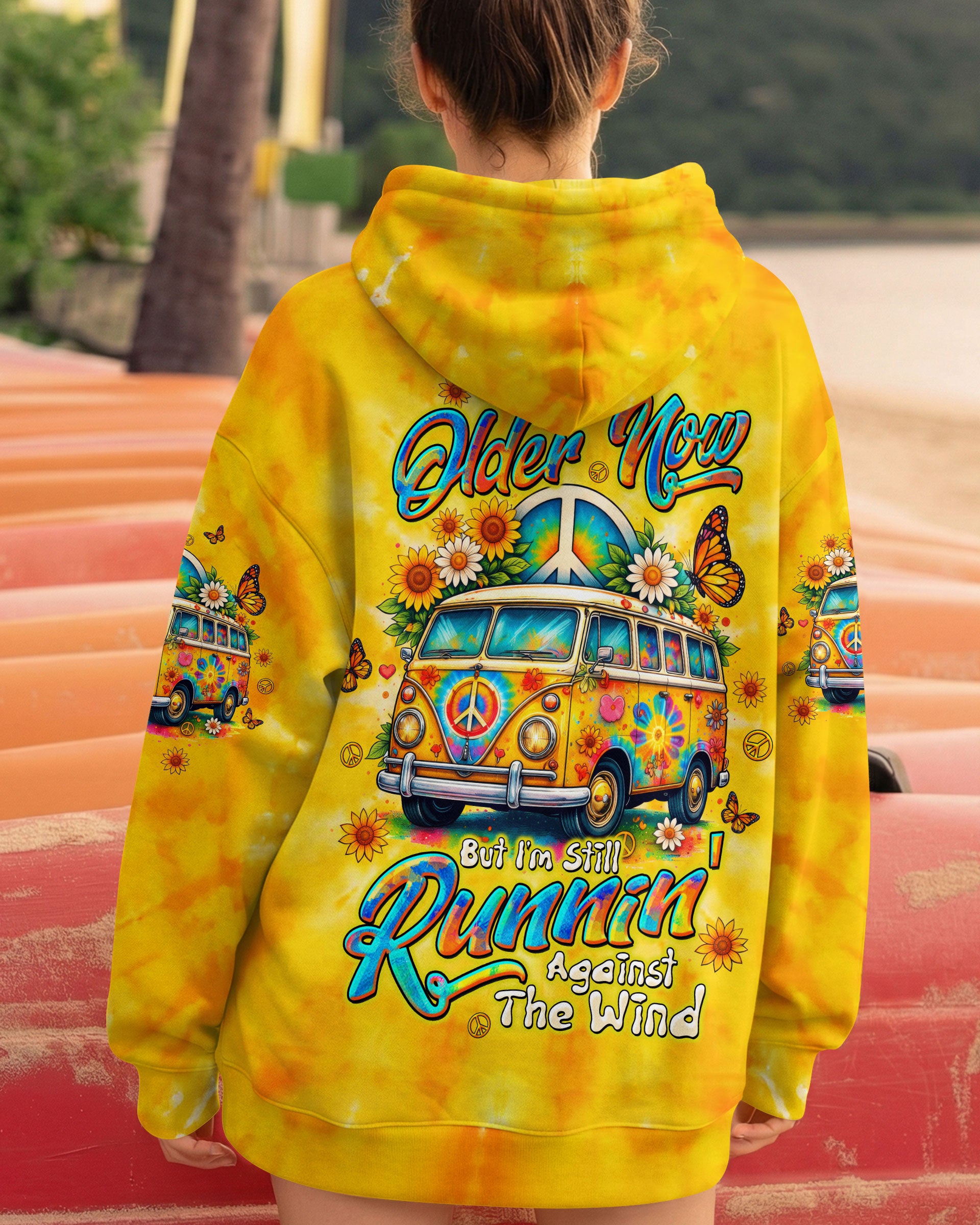 RUNNING AGAINST THE WIND BUS  TIE DYE ALL OVER PRINT  - TLTW2212253
