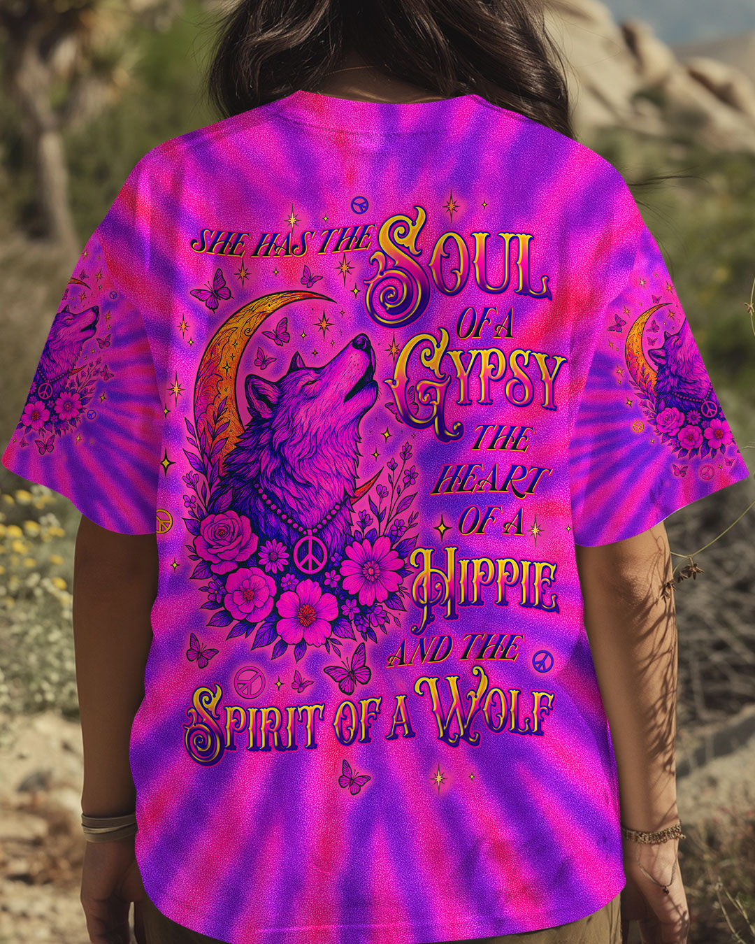 SPIRIT OF A WOLF TIE DYE ALL OVER PRINT - TLTW1107254