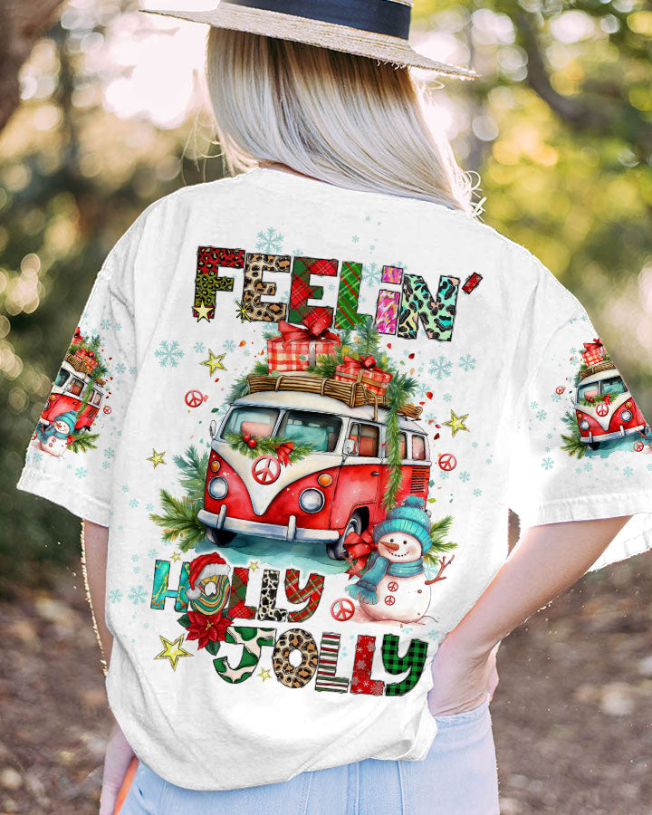 FEELIN' HOLLY JOLLY CHRISTMAS ALL OVER PRINT - TLTW1309234