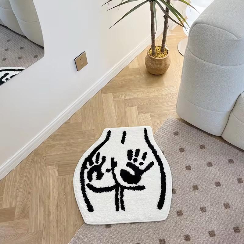 🎁2025 New Year Promotion 49% OFF!💥 -Bathroom Rugs Soft Tufted Rugs Non-Slip Absorbent Handmade Rugs