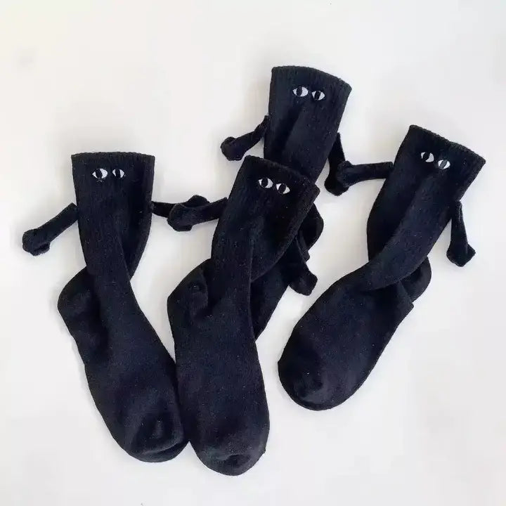 TeesNMerch Hand-in-Hand Socks - Become Solemates Forever!