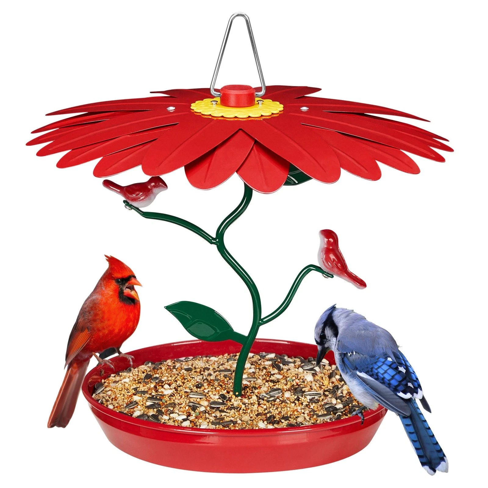 ⏰Historical Lowest Price: Save 49%-🐦Platform Bird Mealworm Feeder