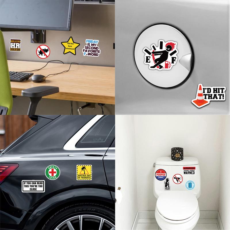 150-300 pcs Funny Stickers Dirty