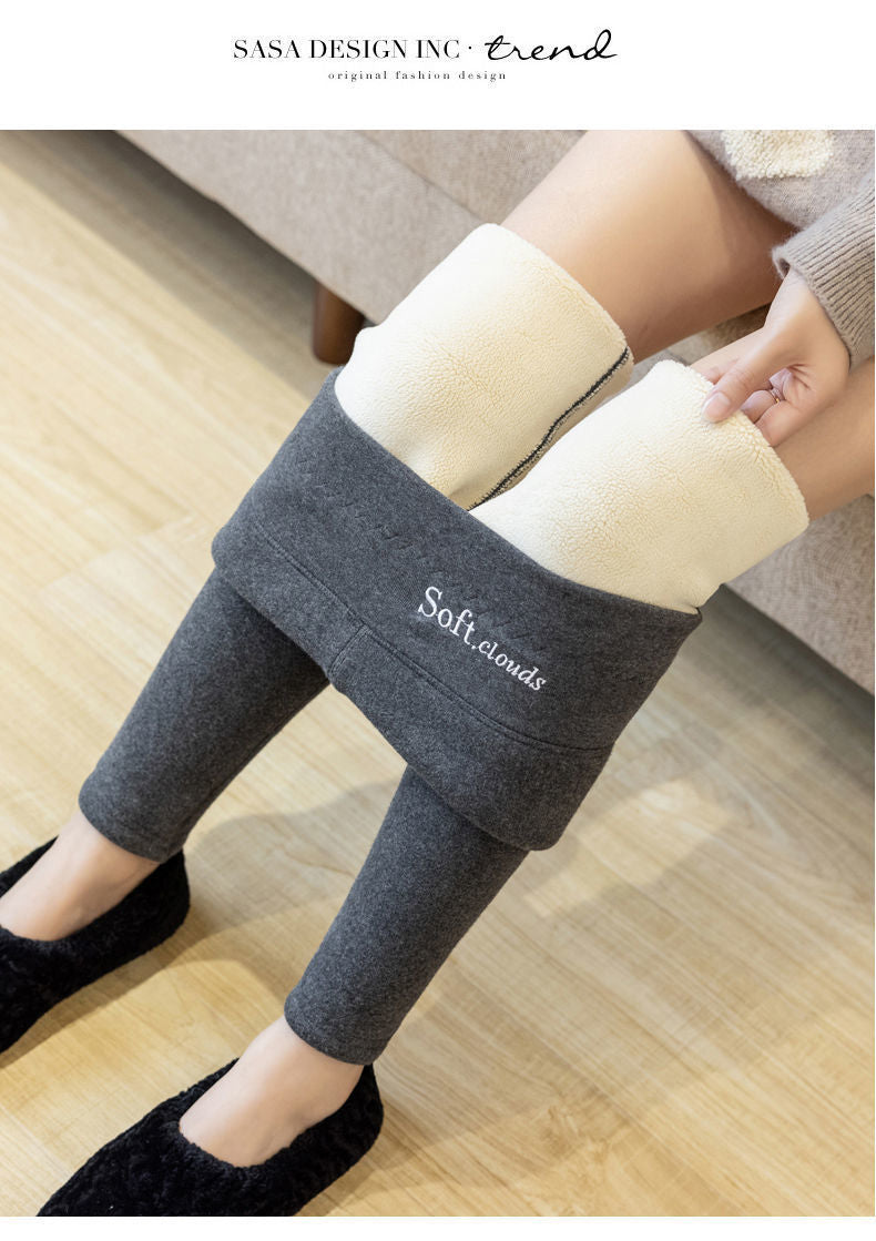 Casual Warm Winter Solid Pants