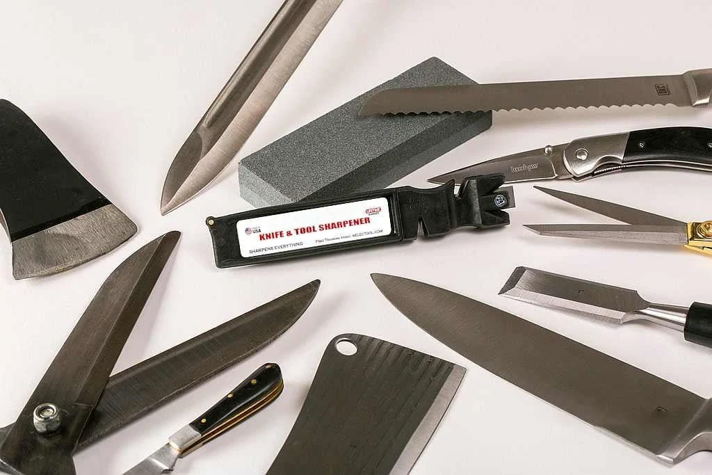 🔥LAST DAY 49% OFF✨All-in-One Professional Knife and Tool Sharpener