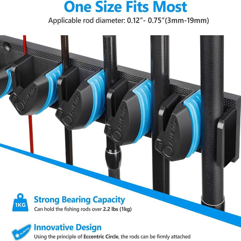 🔥LAST DAY 49% OFF - Wall Mounted Fishing Rod Rack