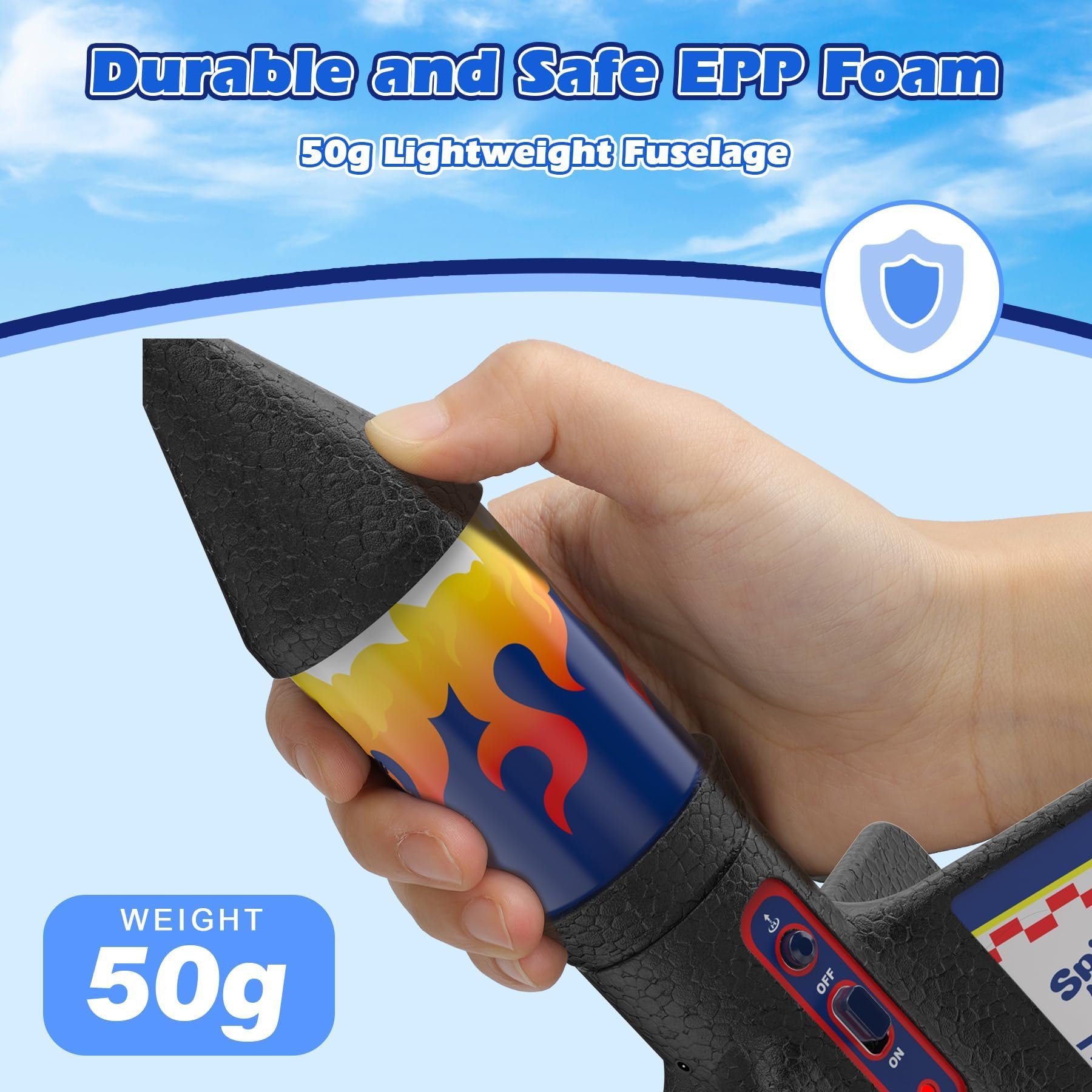 🔥Limited-time discount of 49%🔥Electric Self-Launching Rocket Toy 🚀