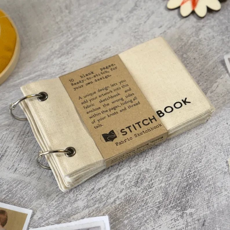 🔥LAST DAY 49% OFF - Blank Fabric Sketchbook