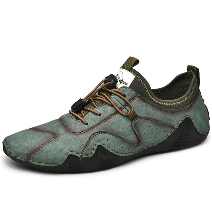 Men's Handmade Non Slip Soft Casual Flats Driving Shoes Boat Shoes
