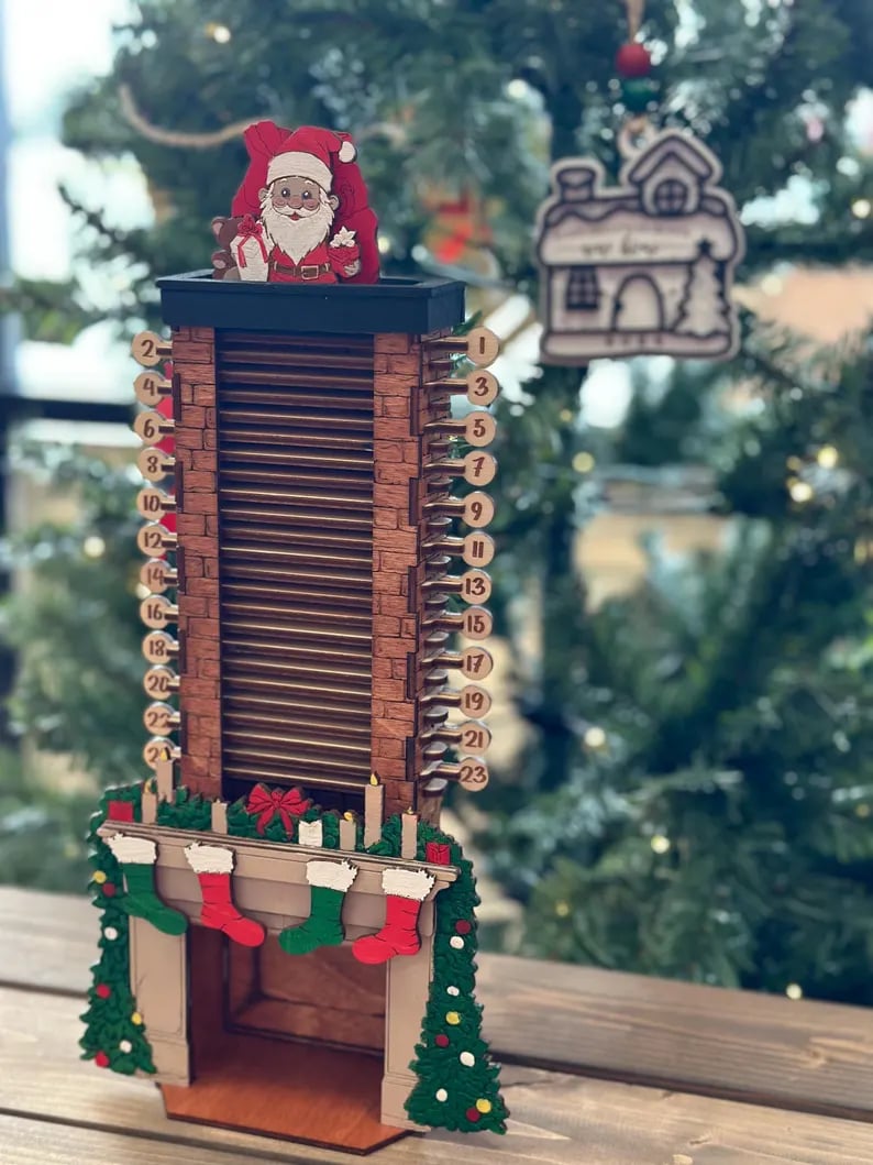 🎅Christmas Sale 49% OFF - 🎁Santa Chimney Advent Calander