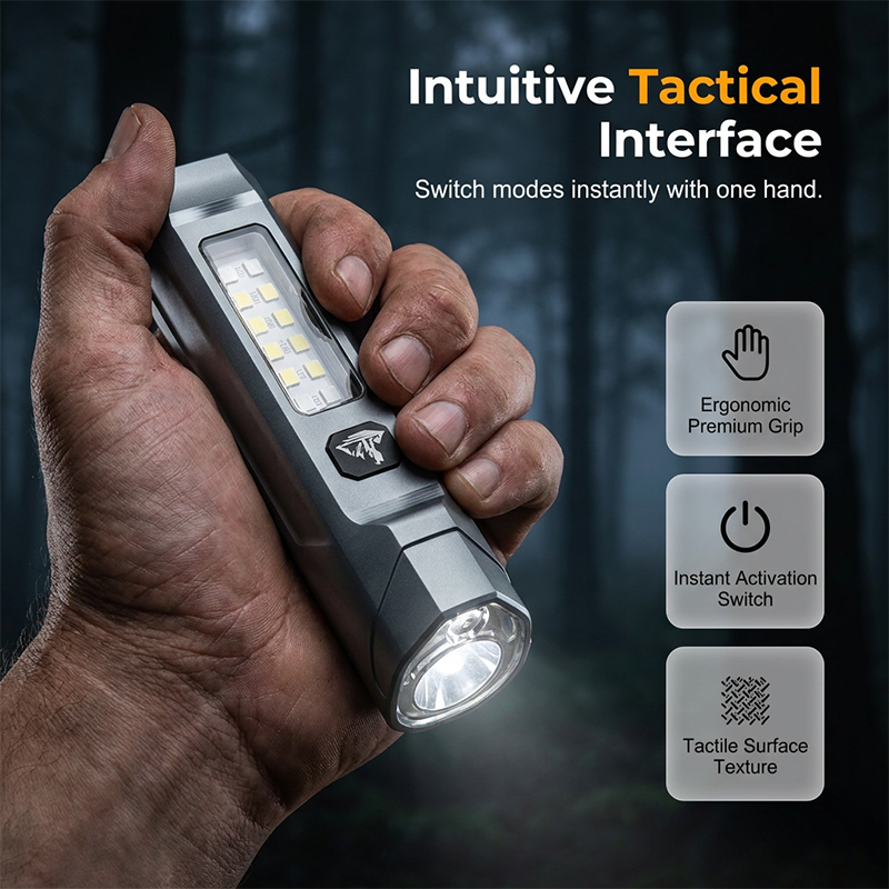 Infrared Laser Flashlight with COB Magnetic Base