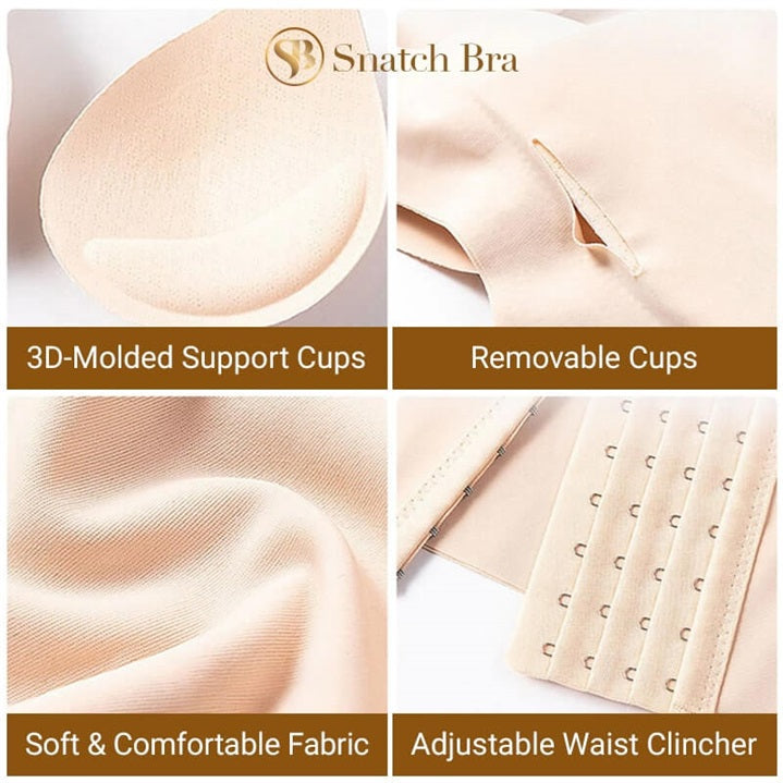 🔥Last Day 50%OFF🔥 3 in 1 Waist Trainer Bra ✨
