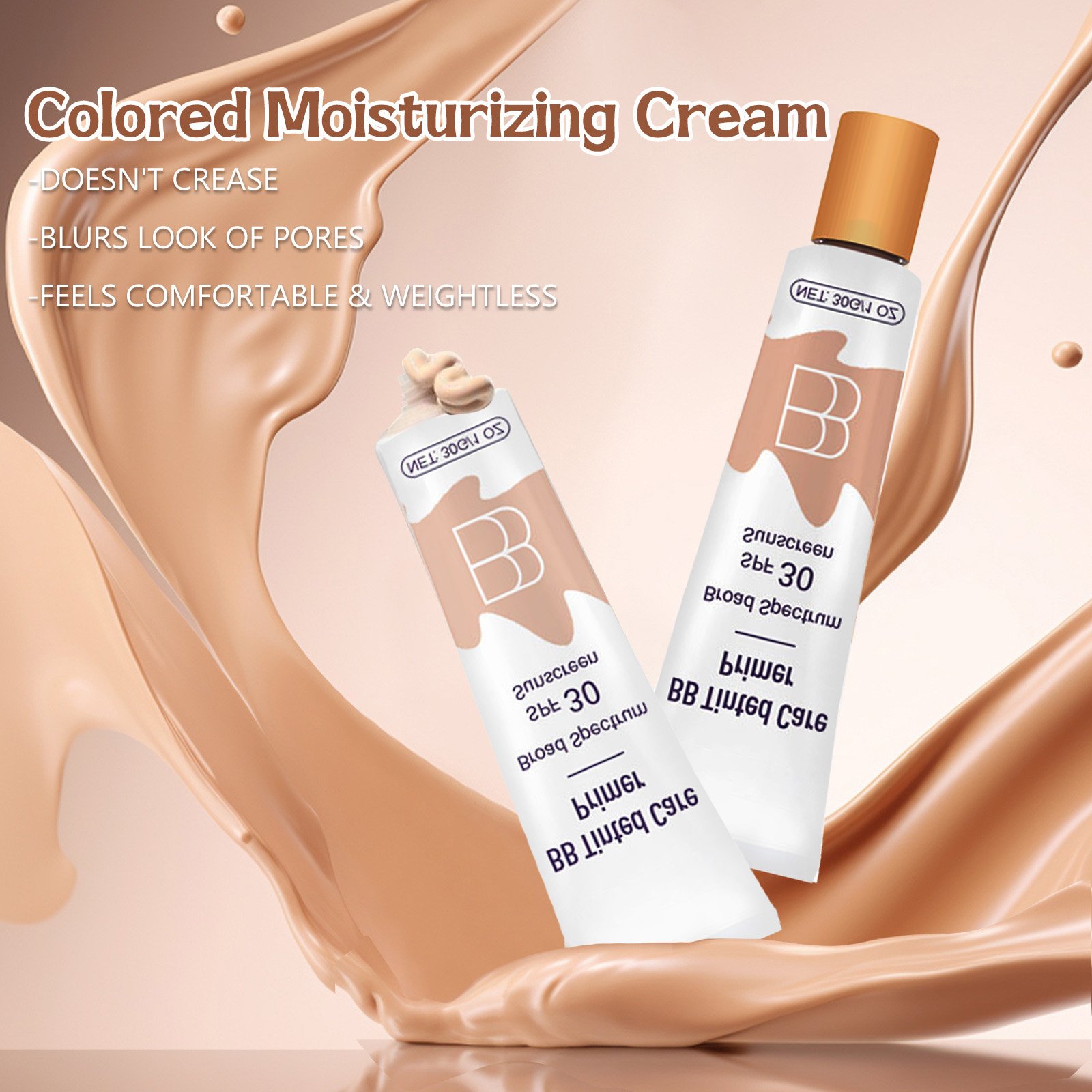 ✨【Official Brand Store】BB moisturizer SPF 30 - brightens, hydrates & smooths your skin(🔥Limited Time Discount)