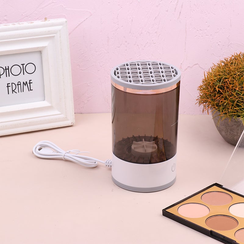 Electric Makeup Brush Cleaner, Makeup Brush Cleaner Machine, Makeup Cleaner, Brush Cleaner Fit for All Size Makeup Brush, Cosmetic Brush Cleaner, Beauty Tools, Great Gift for Her, Women, Girlfriend