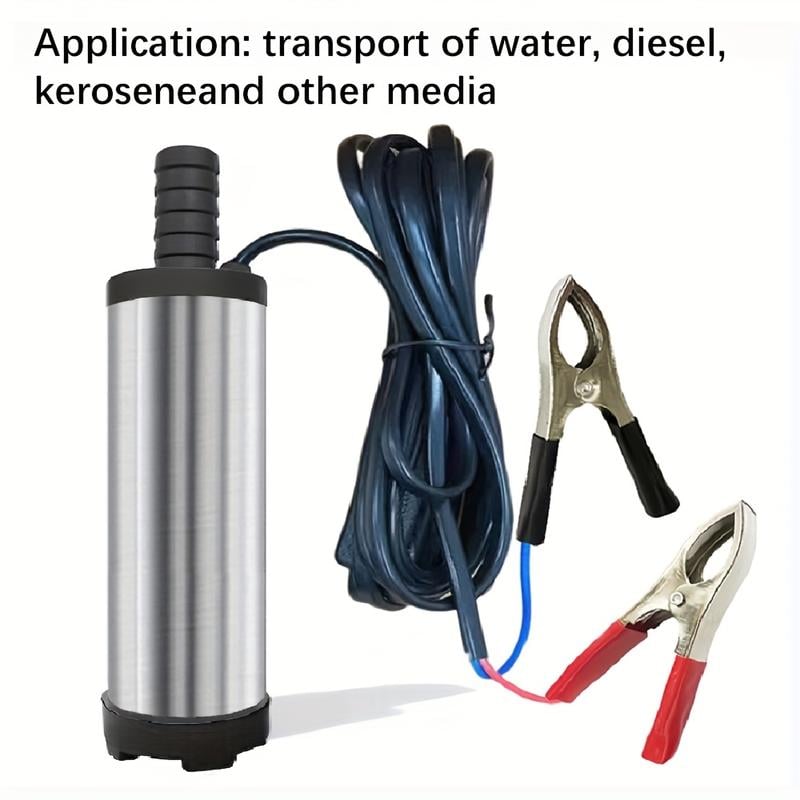 Portable Submersible Pump ⚡ Perfect for Diesel, Kerosene & Water💧