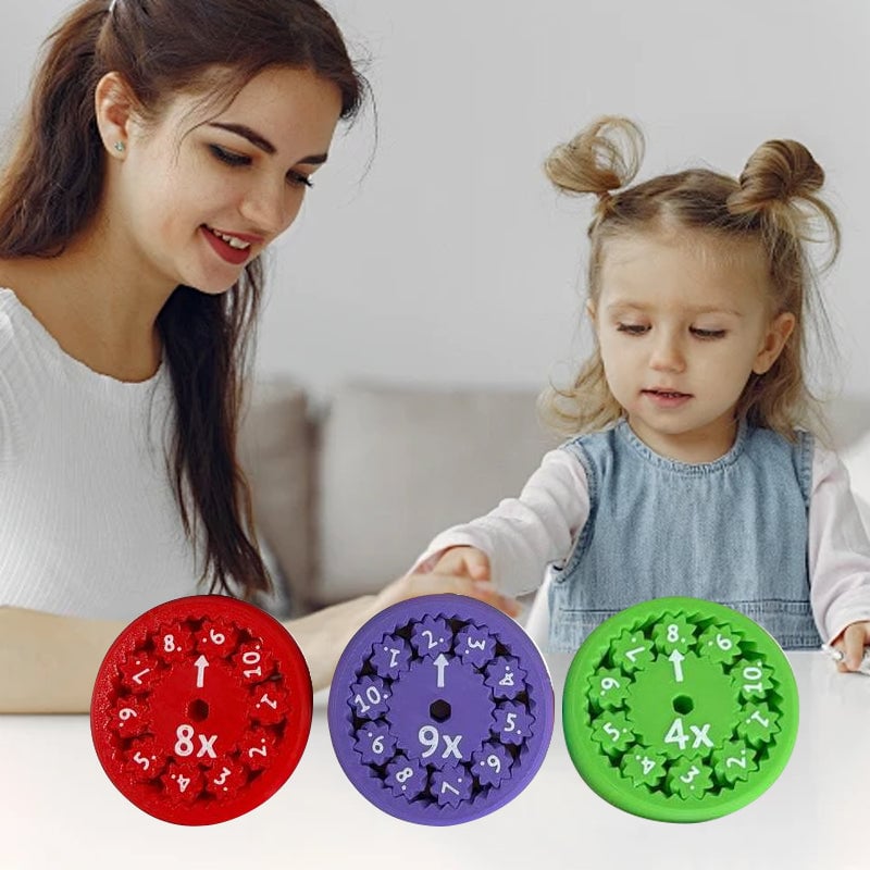 💡Math Fact Fidget Spinners📖-An educational spinning toy for learning arithmetic