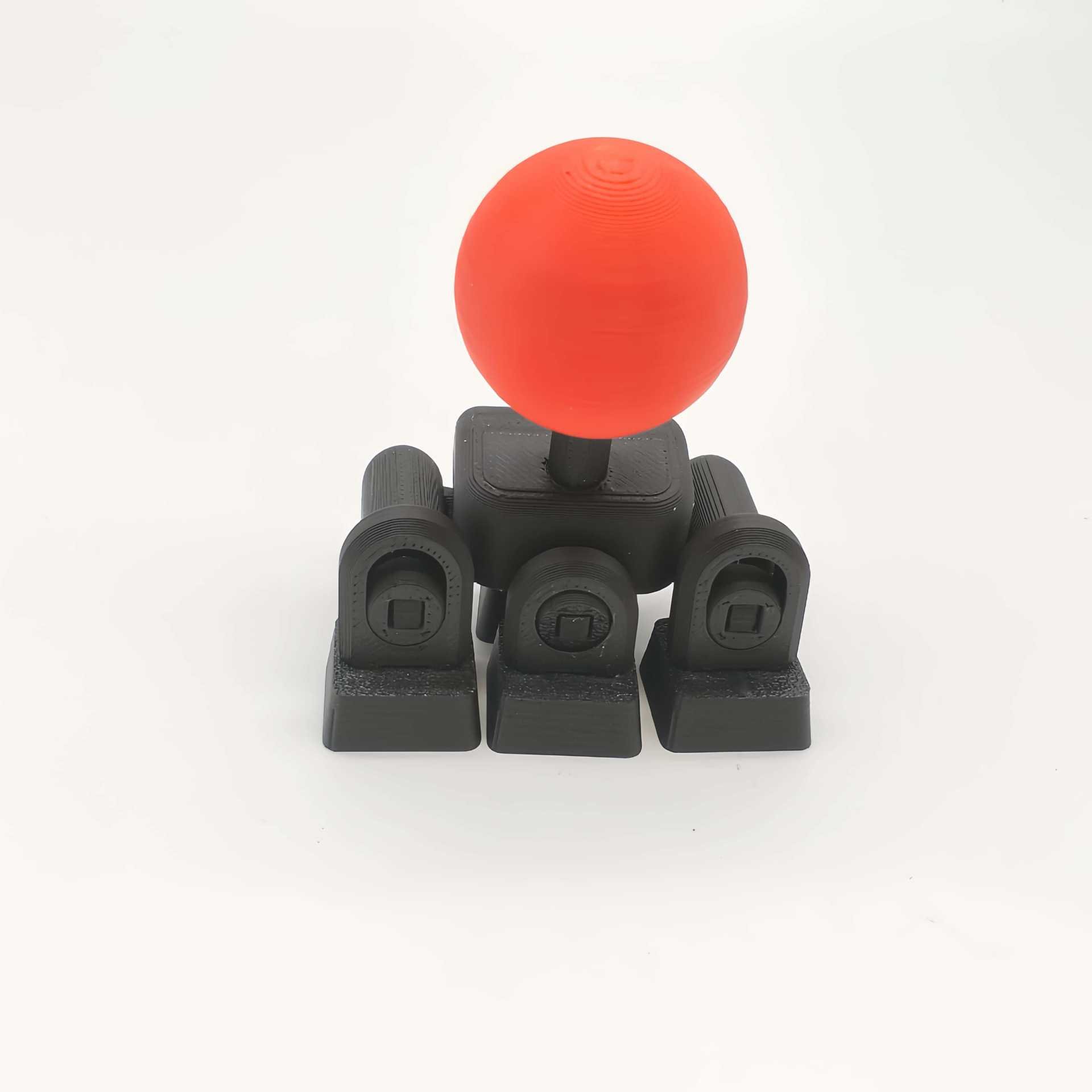 🕹️ Mini Plug‑On Keyboard Arcade Joystick – Snap‑On Retro Controller for PC