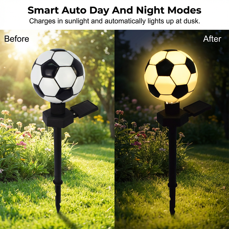 🌞 Fun Sporty Solar Garden Light – Brighten Your Outdoor Space ✨
